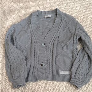 Taylor Swift The Tortured Poets Department Cable Knit Cardigan